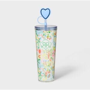 24oz Vacation Tritan Hydration Tumbler White & Blue - Roller Rabbit x Target